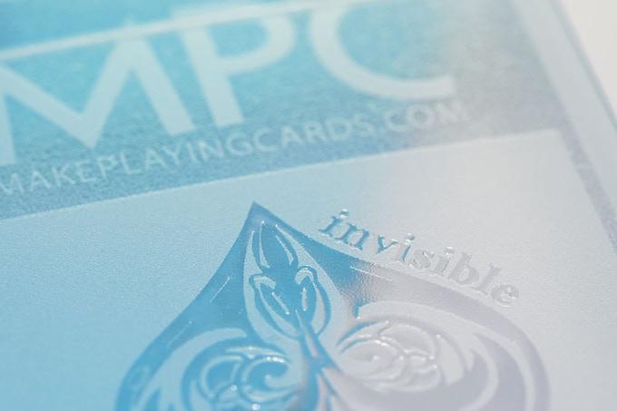 Invisible AQUA Playing Cards by MPC - Premium Waterproof & Durable Magic Trick Cards for Pool Parties, Beach Games & Outdoor Entertainment