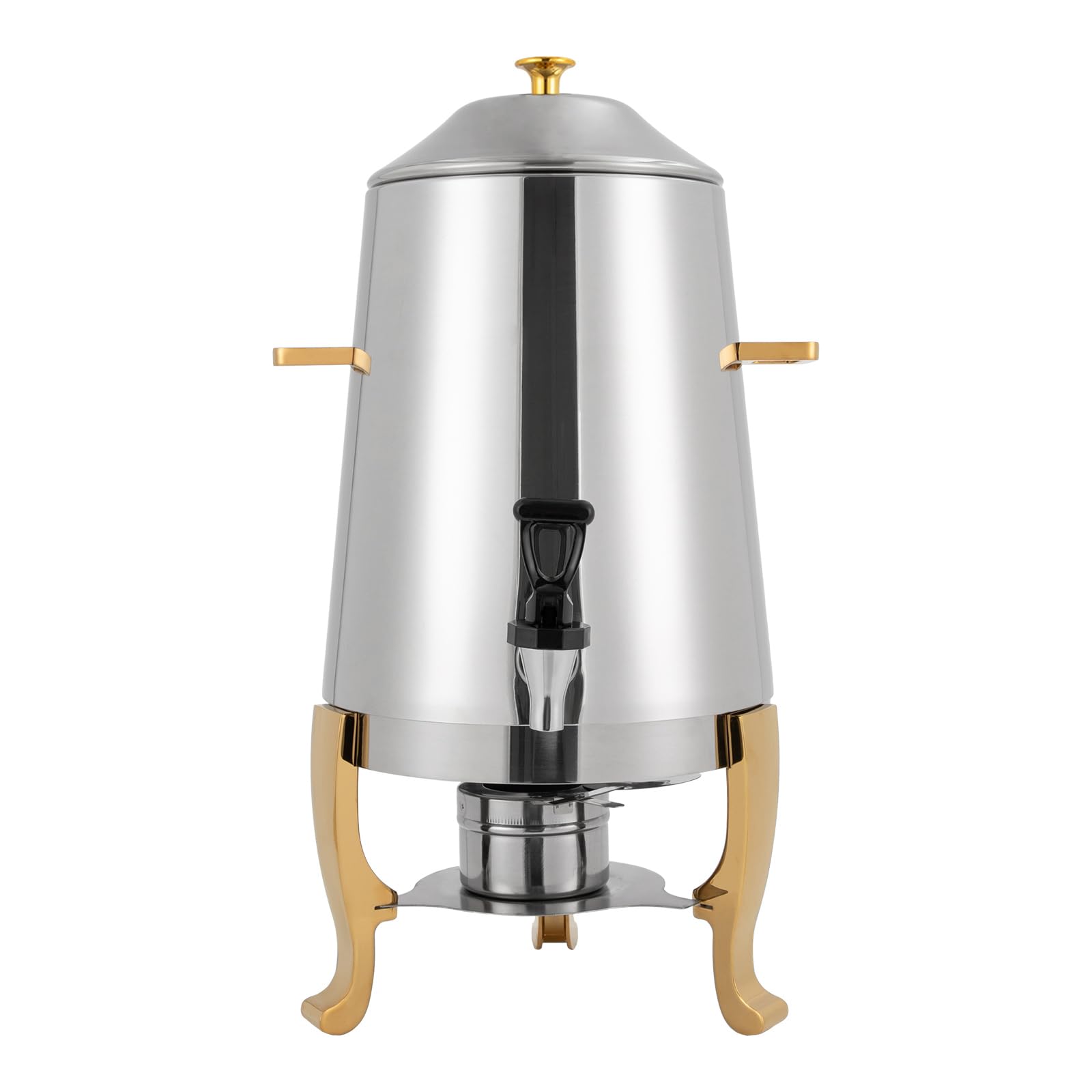 YIYIBYUS 3.5 Gallon Stainless Steel Hot Beverage Dispenser - Commercial Coffee Tea Water Juice Urn for Parties, Events, Buffets & Catering - Perfect for Weddings, Office Meetings & Holiday Gatherings