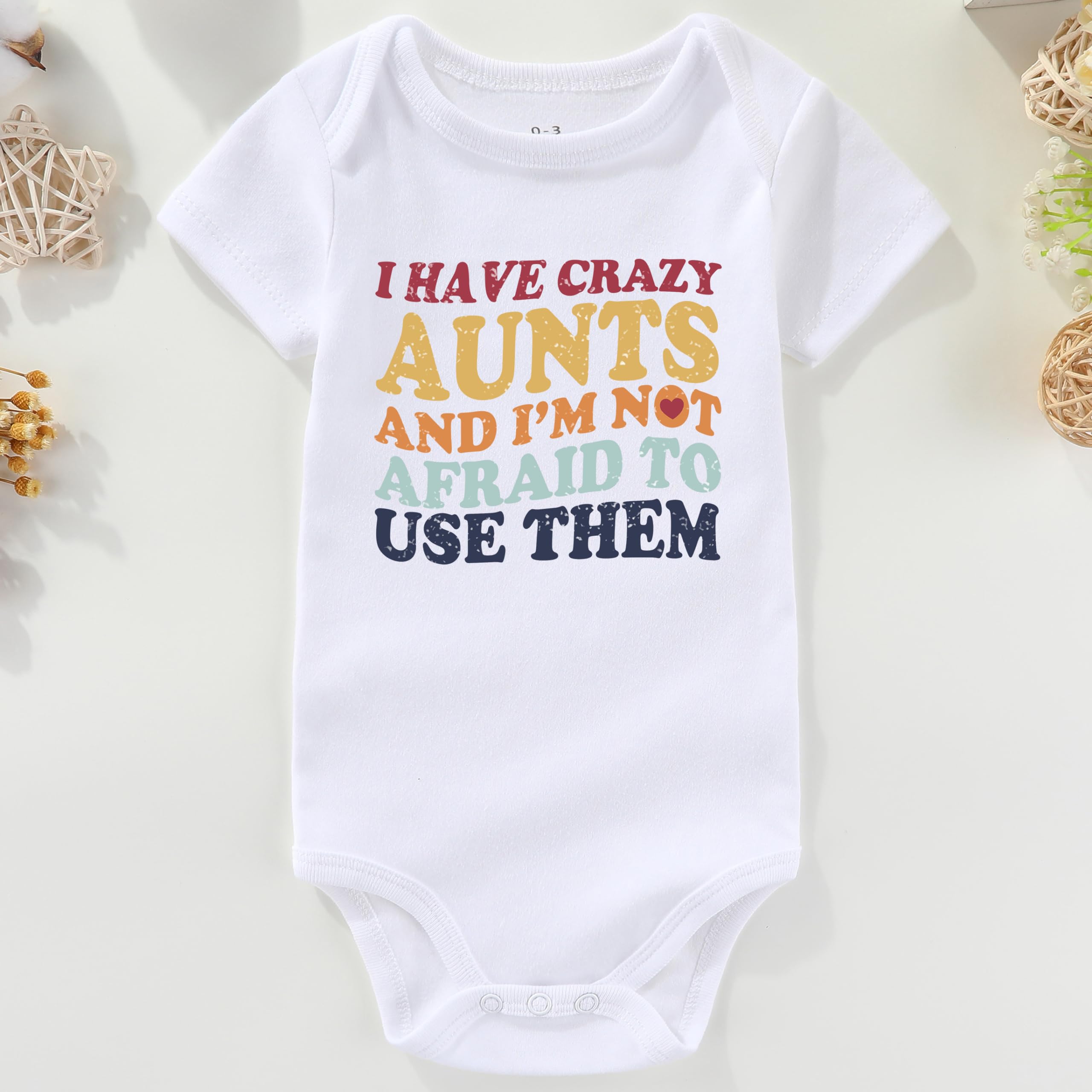 Best Auntie Baby Clothes for Boys & Girls - Cute Baby Bodysuits & Outfits - Perfect Gift for Nieces & Nephews - Ideal for Birthdays, Holidays & Family Gatherings