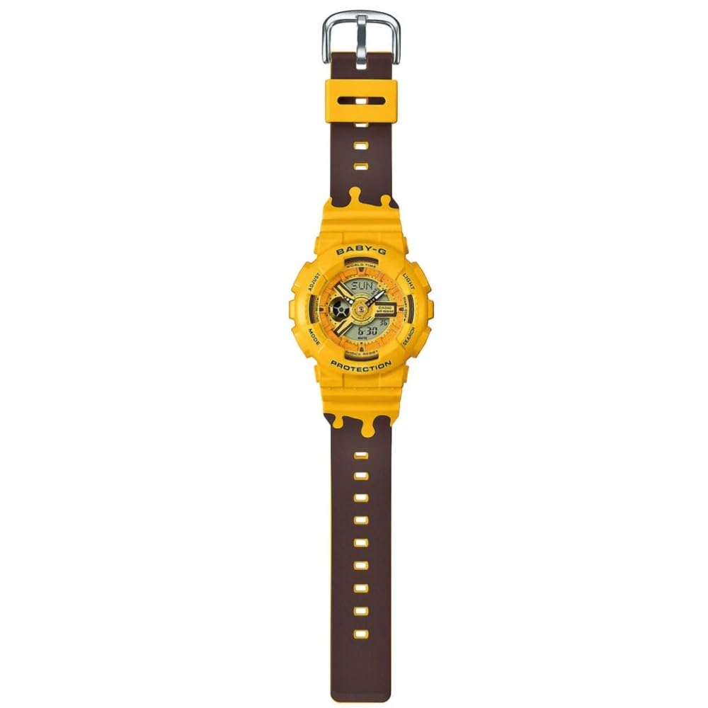 Casio G-Shock BA-110XSL-1A Digital Sport Watch for Men - Black & Silver Design - Shock Resistant & Waterproof - Perfect for Outdoor Activities, Sports & Daily Wear