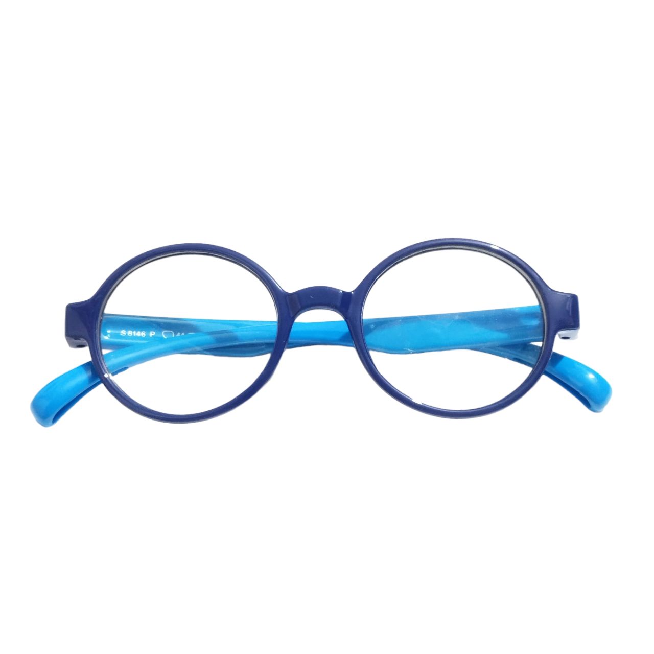 Blue Light Blocking Kids Glasses - Round Computer Glasses for Children (S8146) - Protect Eyes from Digital Screens for School & Gaming