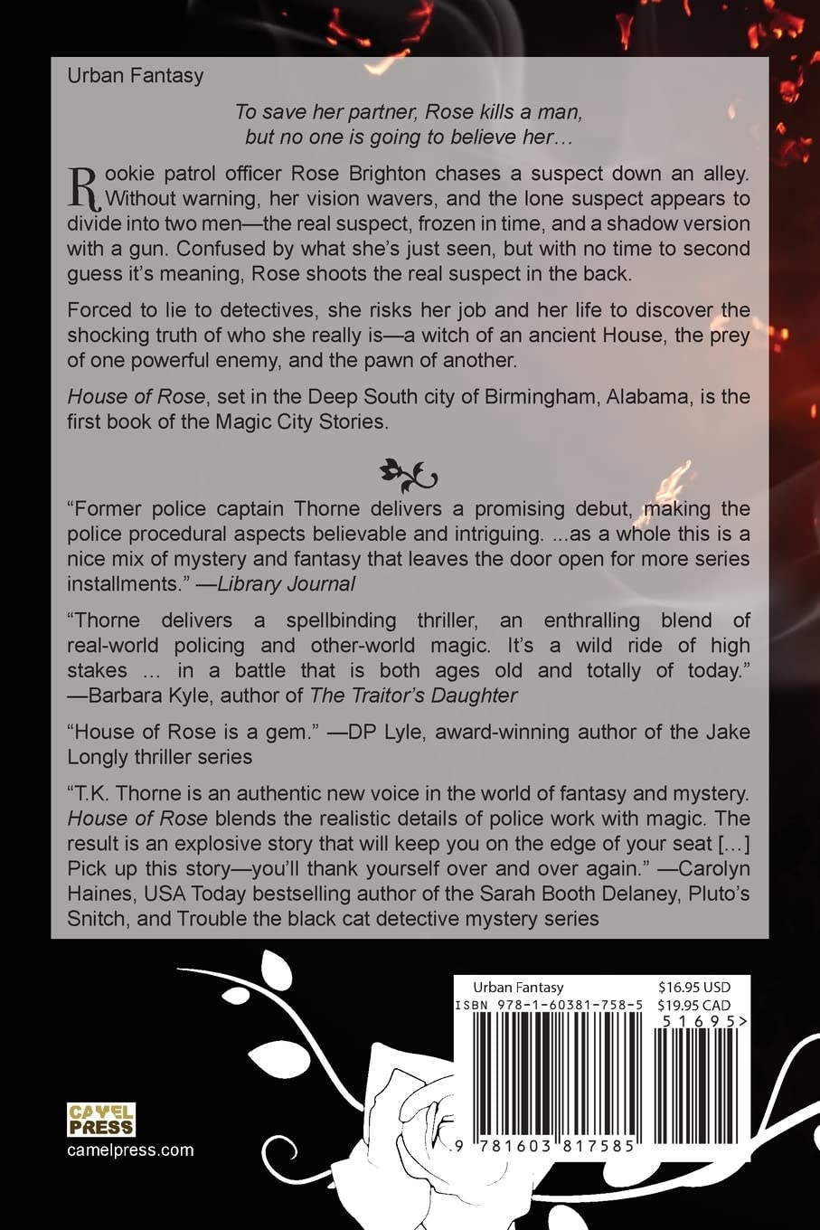 House of Rose (A Magic City Story) - Fantasy Novel for Adults, Urban Magic Fiction Book - Perfect for Book Clubs & Fantasy Lovers