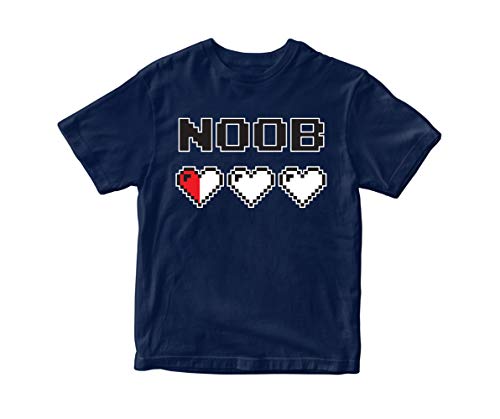 Kids Tee - Noob - Navy Blue