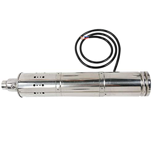 Portable Solar Powered Water Pump 500W ³/H - Submersible Deep Well Pump for Replacement & Repair | Ideal for Professionals, Farms, Irrigation & Emergency Water Supply