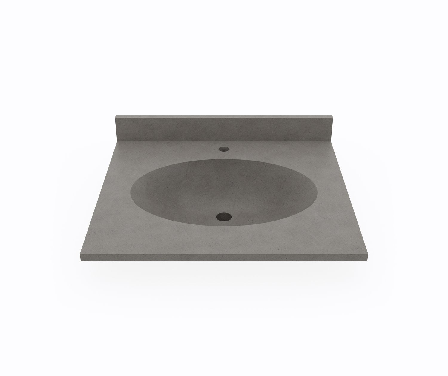 CH1B2225 Chesapeake 22 x 25 Inch Single Bowl Bathroom Vanity Top - Perfect for Modern Home & Apartment Renovations