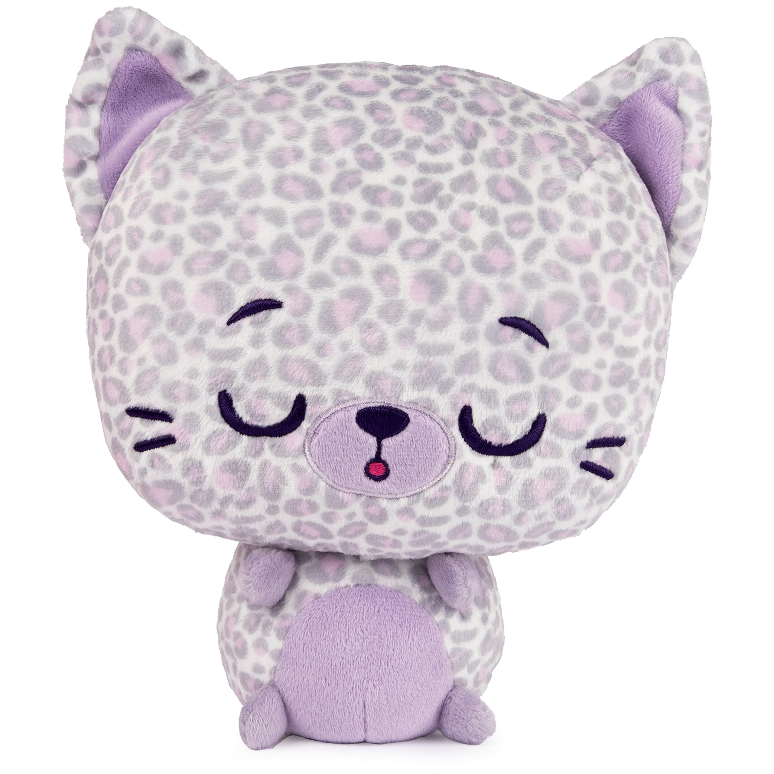 Premium GUND Drops Gina Spots Plush Stuffed Animal - Soft Purple Leopard Plush Toy (9 Inch) for Kids, Gift Giving, Nursery Decor & Cuddling Companion