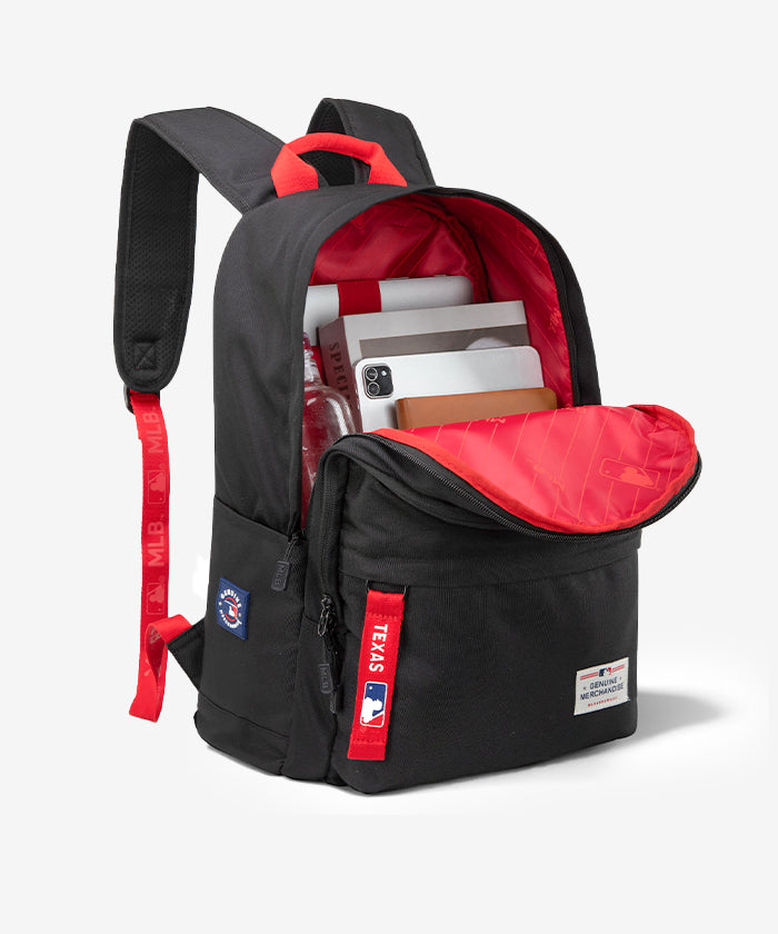 MLB Texas Rangers Laptop Backpack 15.6 Inch - Official Licensed College School Bag for Men & Women - Perfect for Work, Travel & Gym