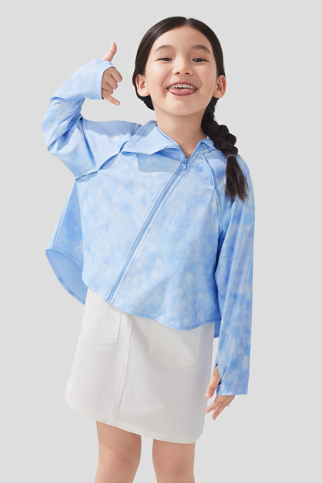 SoftCare Kids UPF50+ Cooling Sun Protection Jacket - Lightweight UV Protective Swim Cover Up for Beach, Pool & Outdoor Activities