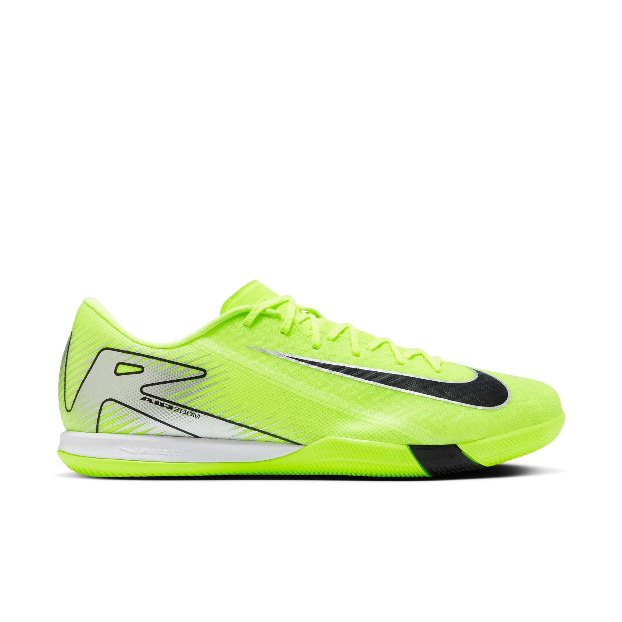 Nike Mercurial Vapor 16 Academy IC Indoor Soccer Shoes for Men - Volt/Black - Lightweight & Comfortable for Training & Matches