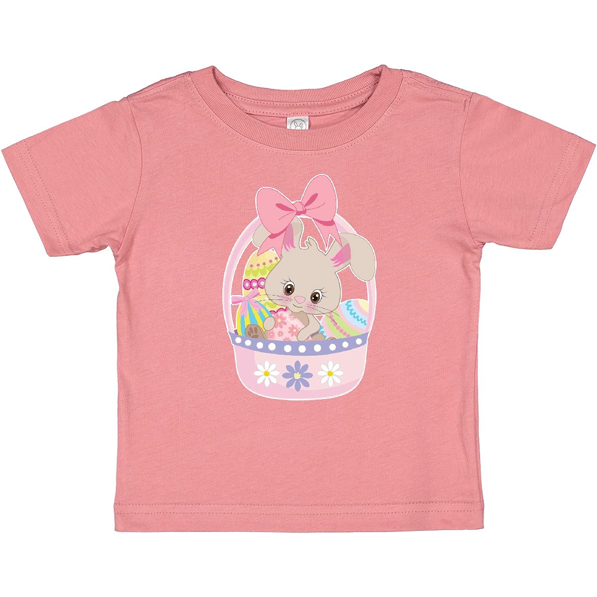 Easter Bunny Baby T-Shirt - Cute Easter Basket Design for Kids