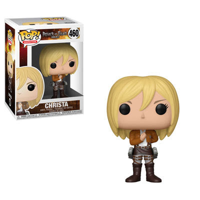 Attack on Titan Pop! Vinyl Figure - Christa Lenz (No.460) - Anime Collectible for Fans & Gift Idea - Perfect for Display, Cosplay & Themed Parties