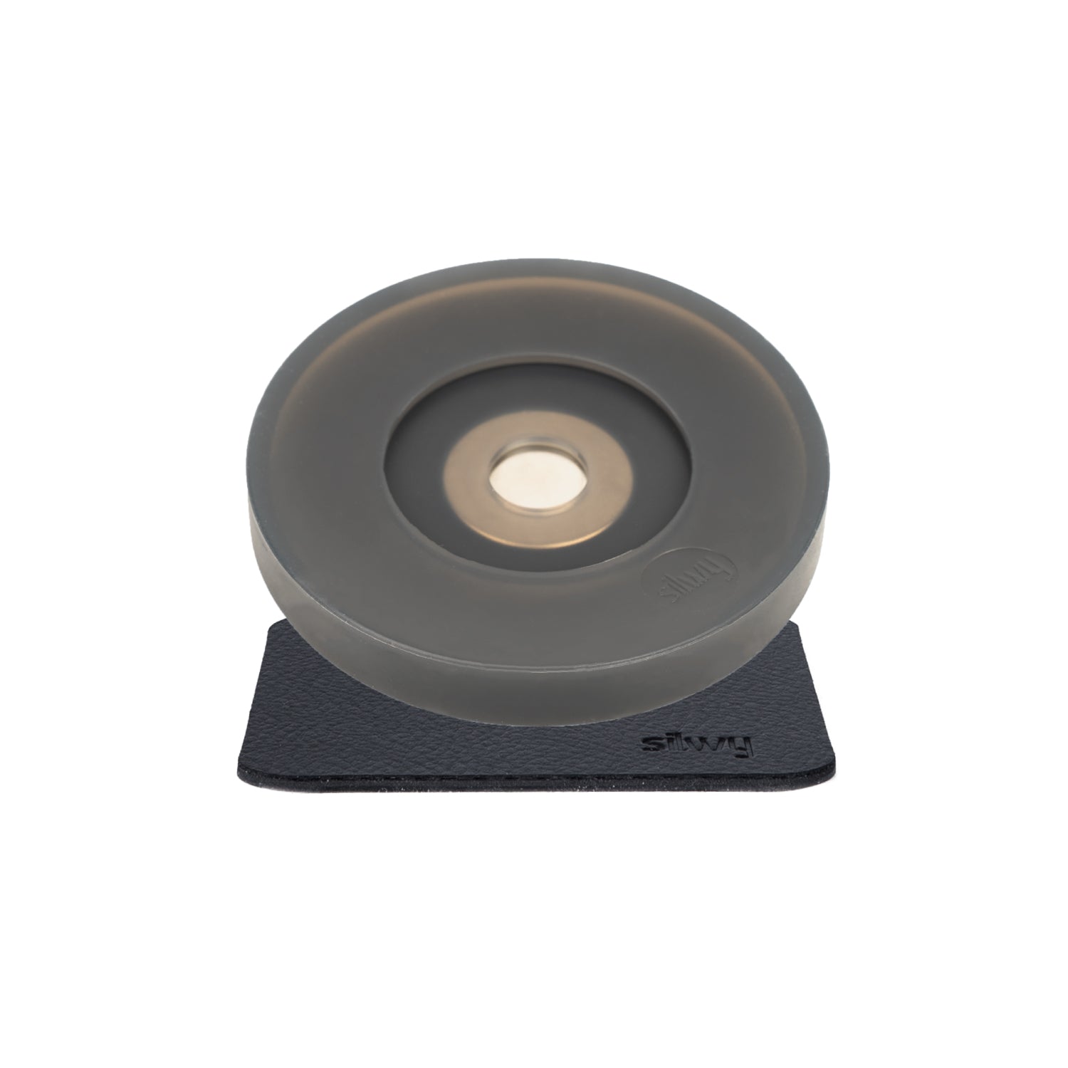 Magnetic Condom for Stem Glasses - Anthracite Gray with Cleaning Pad - Perfect for Wine, Champagne, and Cocktail Glass Protection