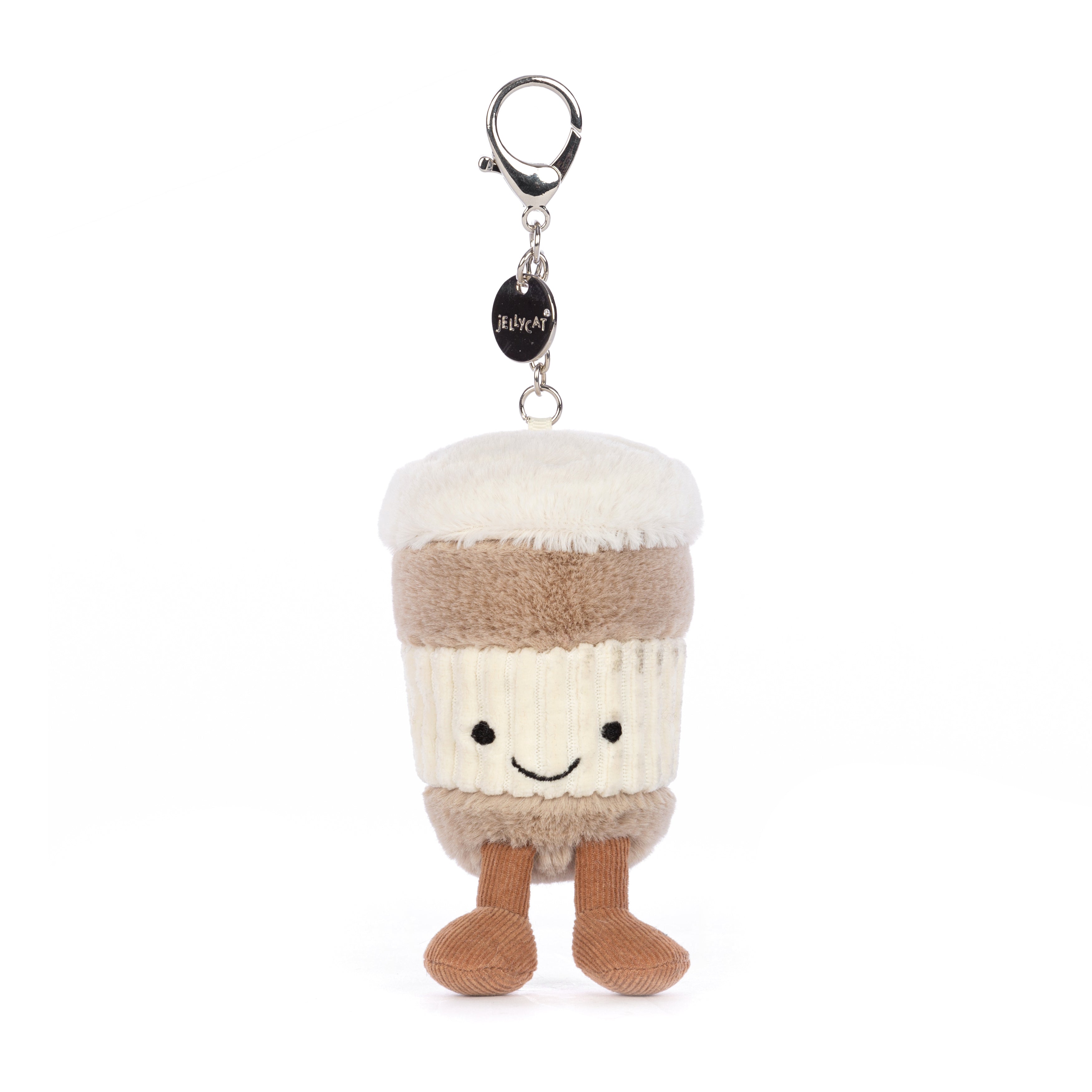 Amuseable Coffee To Go Bag Charm - Cute & Funny Coffee Lover Accessory for Travel, Work & Gifts | Perfect for Coffee Enthusiasts & Baristas