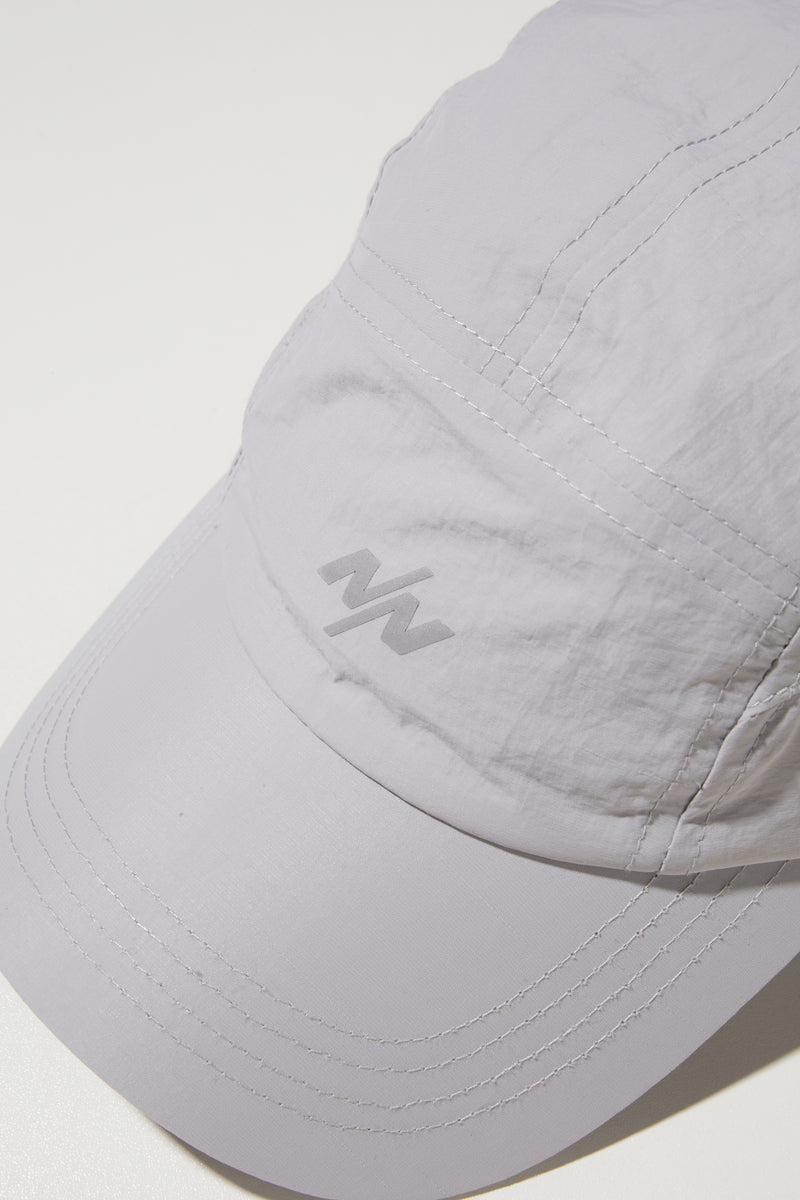 Nine Point Nine Shoreline Layer Cap Light Grey - Stylish Unisex Baseball Hat for Outdoor Activities, Sports, and Casual Wear