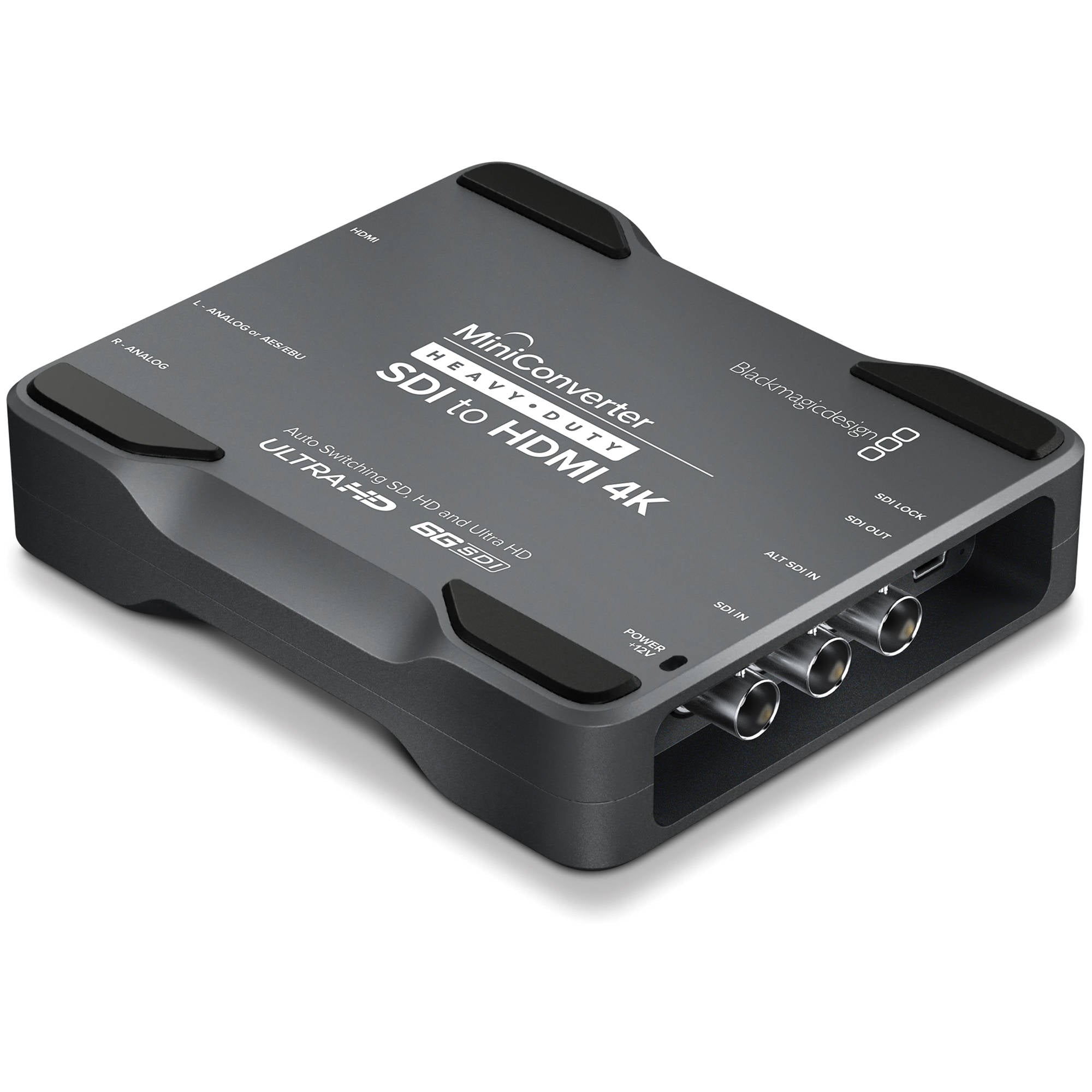 Blackmagic Design Mini Converter Heavy Duty SDI to HDMI 4K - Professional Video Converter for Live Streaming, Broadcast & Studio Production