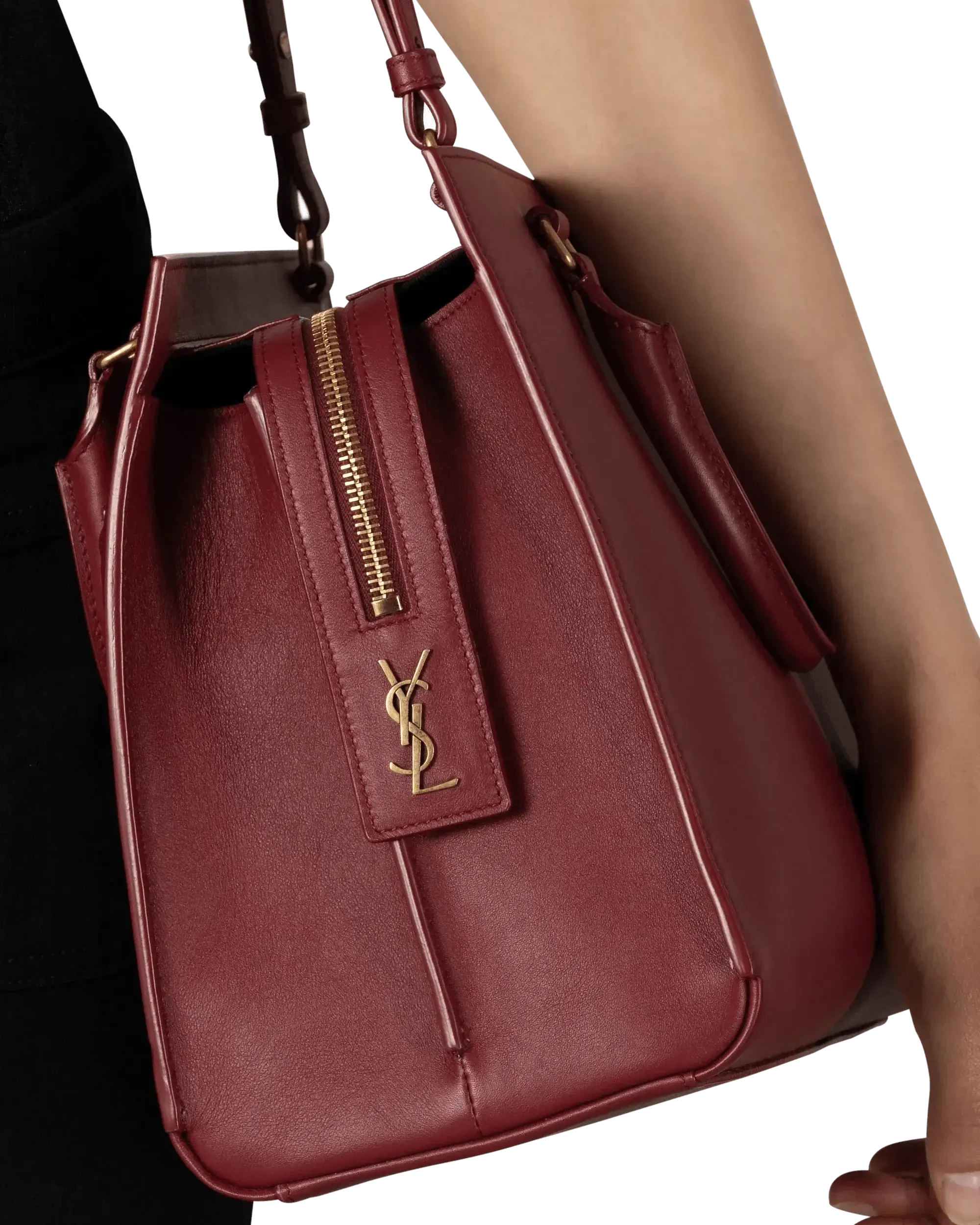 Eastside Cabas Tote Bag for Women - Large Canvas Shopper Handbag with Zipper Closure - Perfect for Work, Travel & Beach Day Essentials