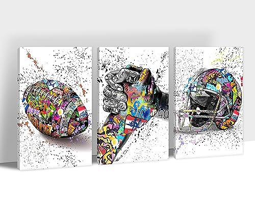 3 Pieces Graffiti Canvas-31