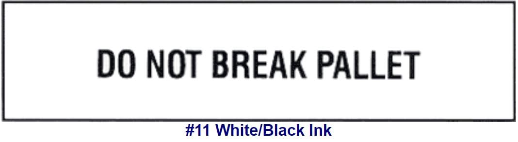 Printed 'Do Not Break Pallet' Warning Tape - 2 Inch Wide x 165 Feet Long - Case of 36 Rolls - Ideal for Shipping, Warehouse & Logistics Security