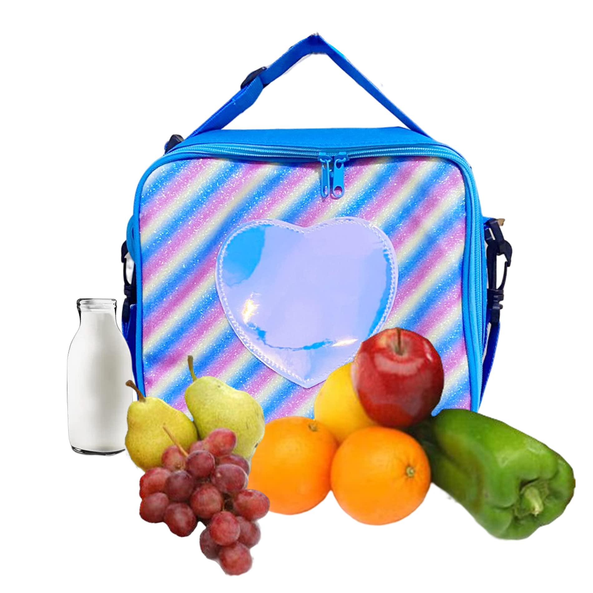 Insulated Lunch Box for Women - Thermal Meal Tote Bag & Cooler for Work, School, Picnics & Outdoor Activities