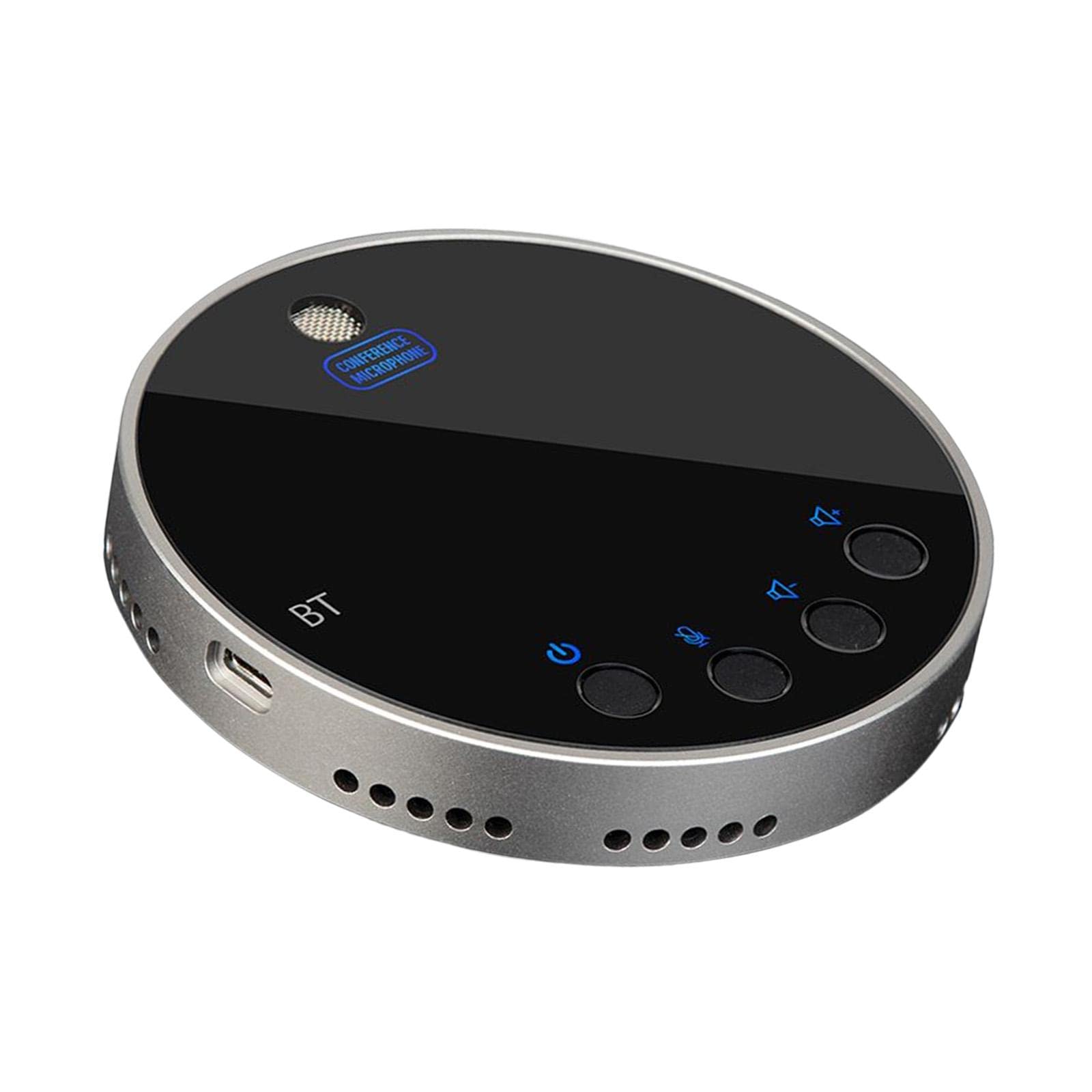NeaxgeandX 2-Pack Portable USB Conference Speaker with Built-in Microphone - Crystal Clear Audio for Online Meetings, Webinars & Voice Chat - Perfect for Home Office, Remote Work & Team Collaboration