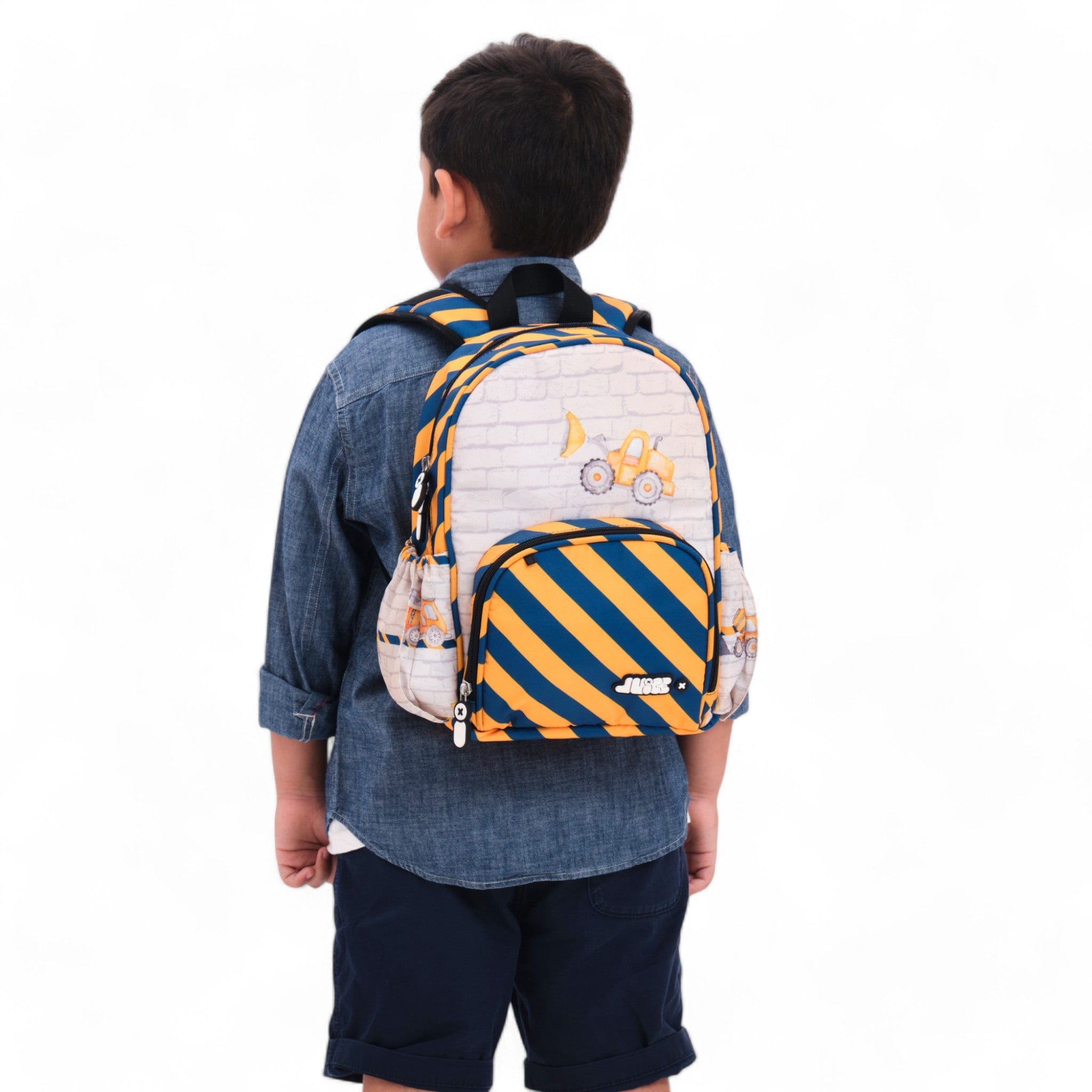 Durable Construction Small Backpack for Work & Travel - Heavy Duty Tool Bag with Multiple Pockets for Builders, Contractors & Outdoor Enthusiasts | Perfect for Job Sites, Hiking & Daily Commute