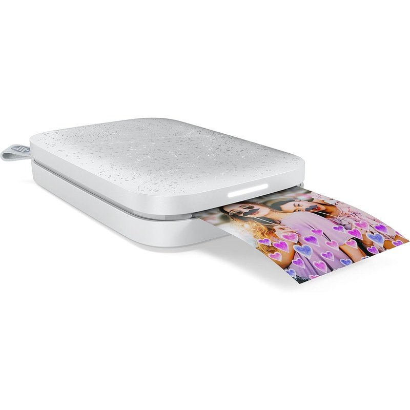 HP Sprocket 200 Instant Photo Printer with ZINK Zero Ink Technology - Portable 2x3