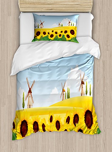 Blue Earth Yellow Green