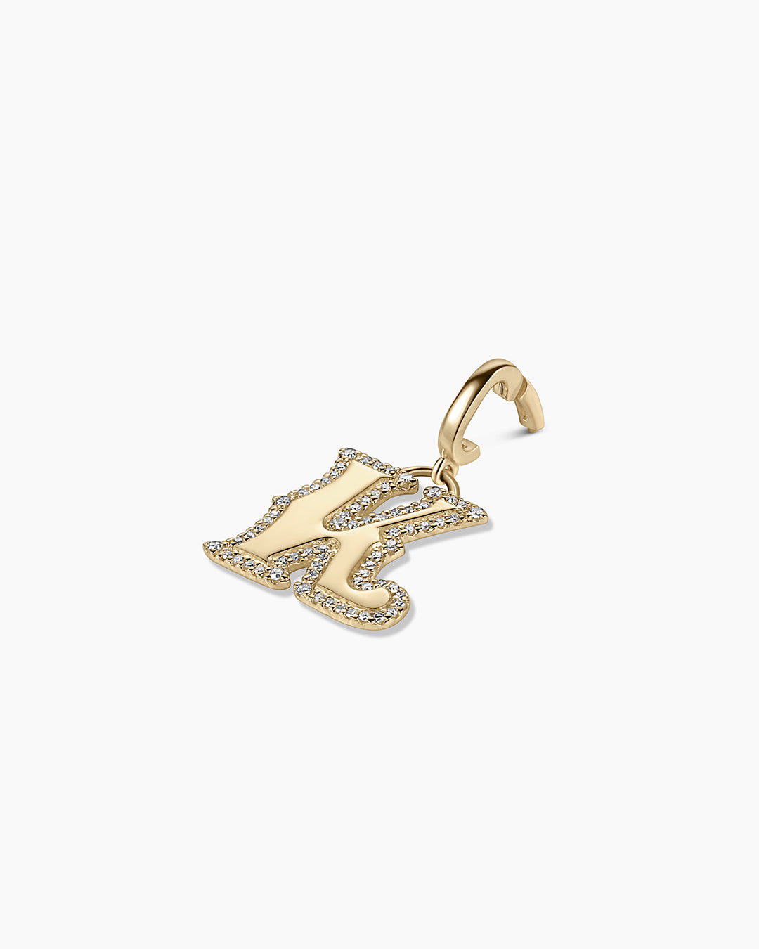 Diamond Era Alphabet Charm - Elegant Initial Pendant Necklace for Women, Personalized Jewelry Gift for Her, Perfect for Birthdays, Anniversaries & Special Occasions