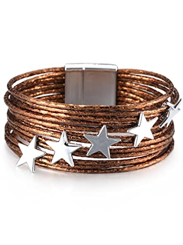 boho jewelry for women(brown)