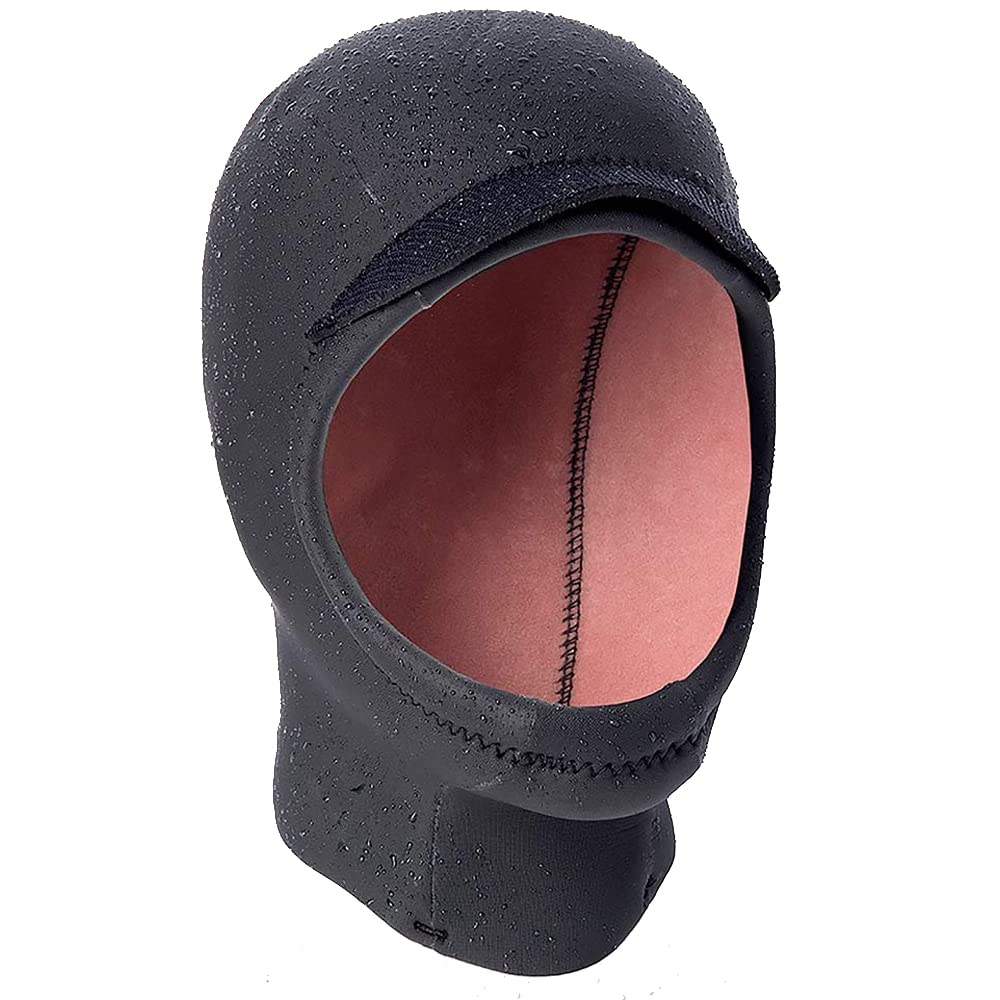 Rip Curl Flashbomb Heatseeker 3mm Neoprene Wetsuit Hood - Unisex Black with E5 Flashdry Lining & Smooth Skin Exterior - Perfect for Surfing, Diving & Cold Water Sports