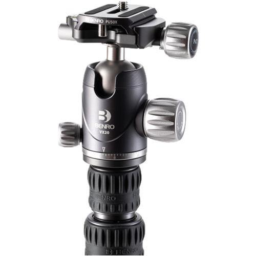 Benro Bat Zero Series Aluminum Travel Tripod with VX20 Ball Head (55.6