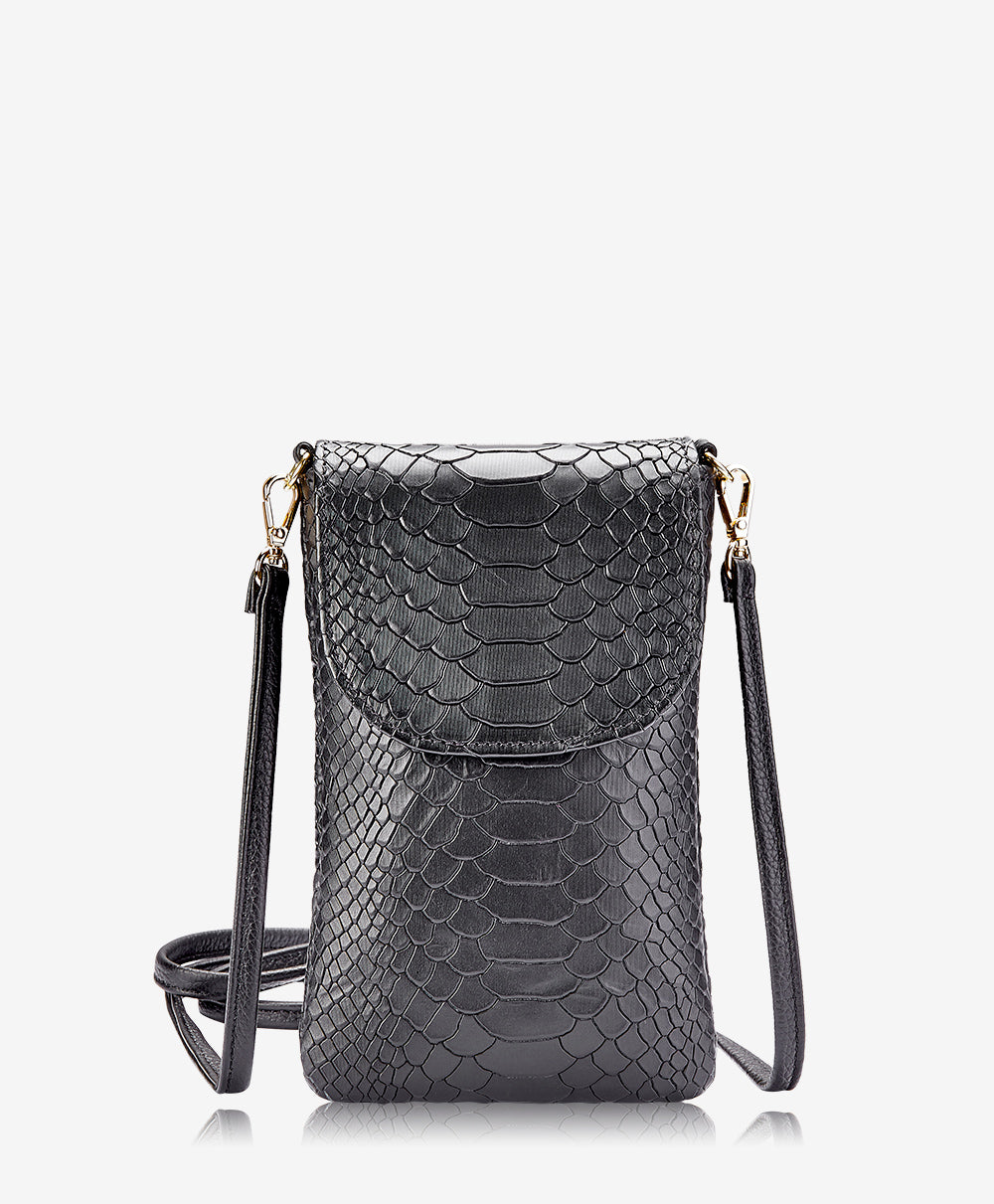 Emmie Crossbody Phone Pouch - Stylish & Secure Small Cell Phone Bag for Women - Perfect for Travel, Shopping, and Everyday Use