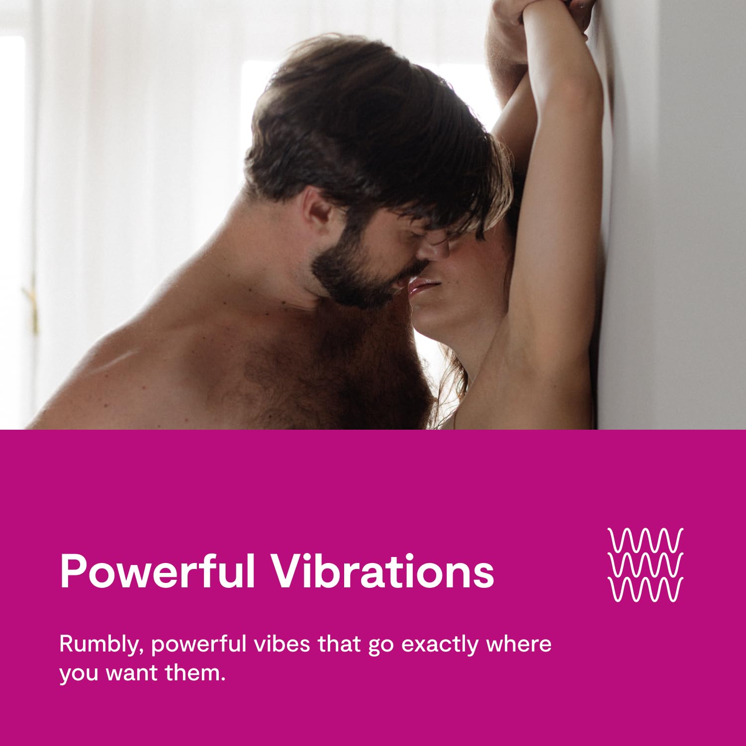 We-Vibe Tango Bullet Vibrator for Women - 8 Powerful Vibration Modes, Waterproof & Rechargeable Clitoral Stimulator - Perfect Couples Sex Toy for Bedroom Play, Travel & Romantic Nights (Pink)