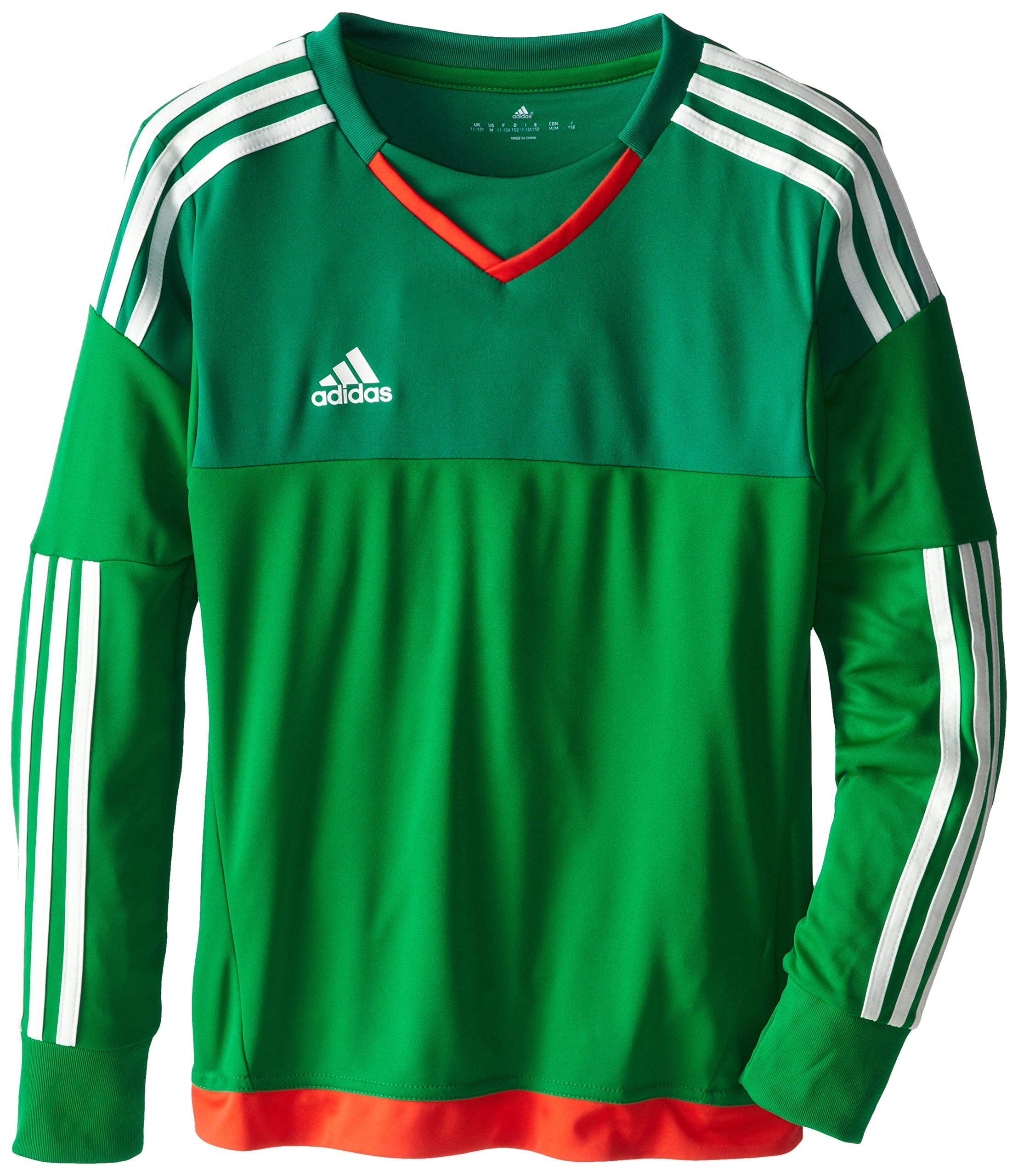Adidas Performance Youth Goalkeeper Jersey - Breathable Soccer Jersey for Young Athletes - Perfect for Training, Matches & Goalkeeping Practice