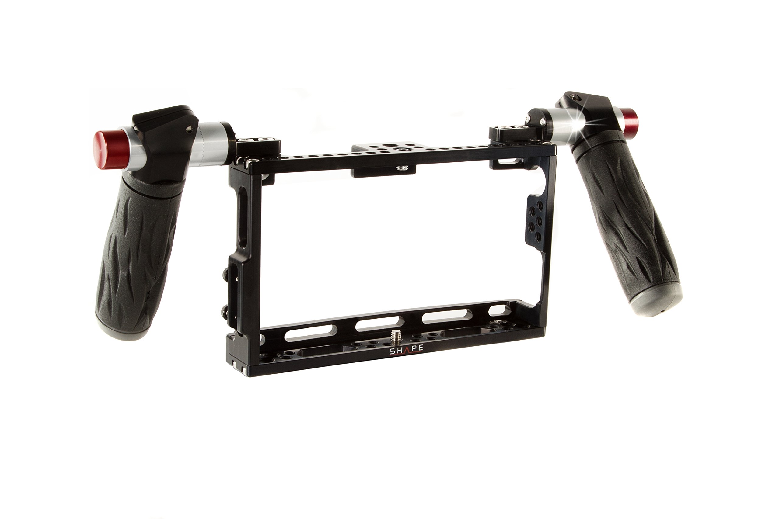 Atomos Shogun Cage with Handles - Professional Camera Rig for Cinematic Filmmaking | Perfect for DSLR & Mirrorless Cameras | Ideal for Vlogging, Documentary & Studio Production