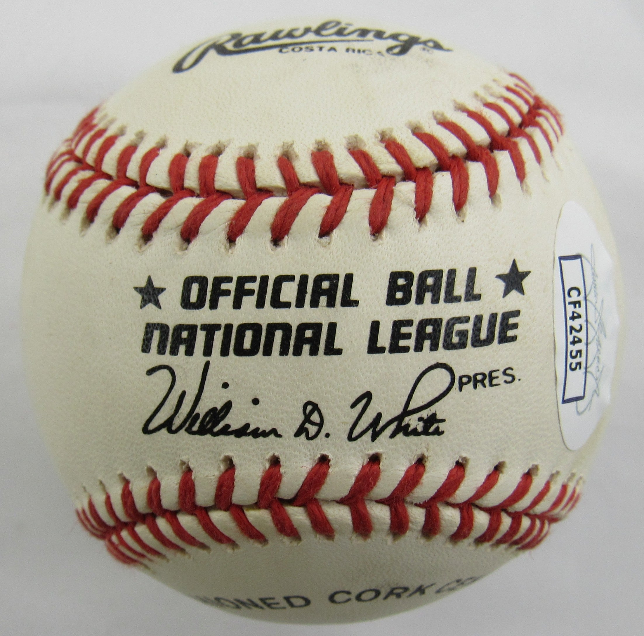 Al Barlick Signed Autographed Baseball by Rawlings - JSA Certified COA CF42455 - Perfect for Collectors, Sports Memorabilia & Gift for Baseball Fans