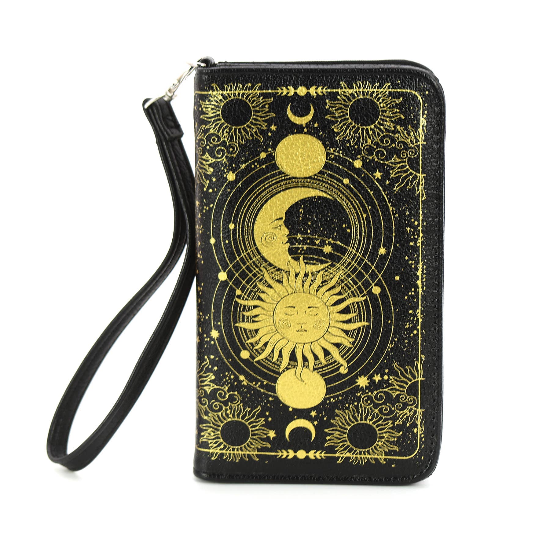 Celestial Wallet Wristlet - Stylish Crossbody Phone Wallet for Women | RFID Blocking | Perfect for Travel, Shopping & Night Out