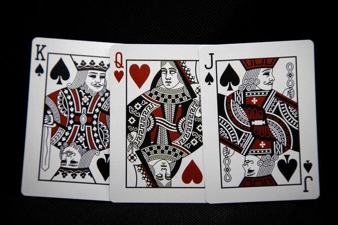 Resurrected Playing Cards V2 Blood Red Limited Edition - Premium Collectible Deck for Magic Tricks, Poker & Cardistry - Perfect for Game Nights & Gifts