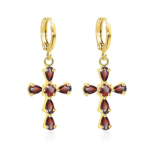 Gold Waterdrop Red