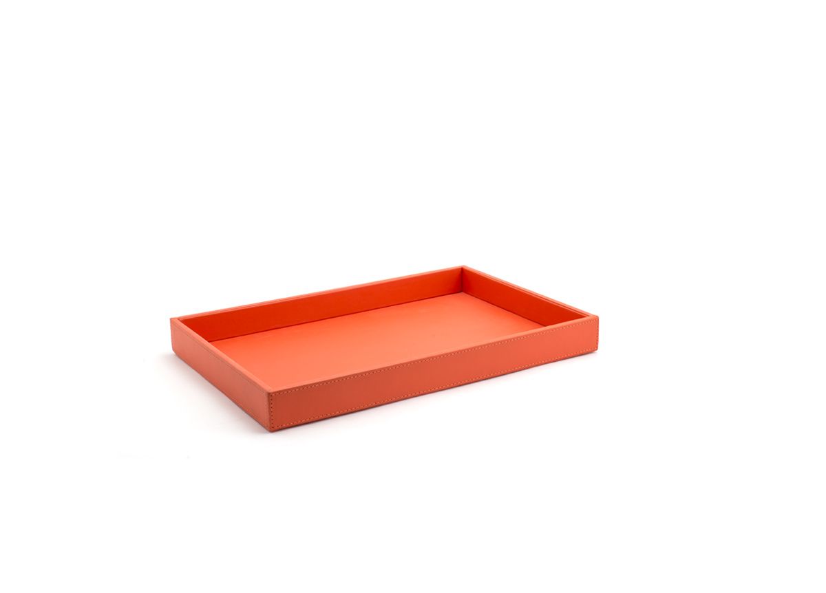 FOH London Serving Tray Set - 15 x 10 Inches, 4-Piece Elegant Decorative Trays for Dining, Kitchen, or Coffee Table Organization | Perfect for Entertaining, Home Decor, and Gift Giving