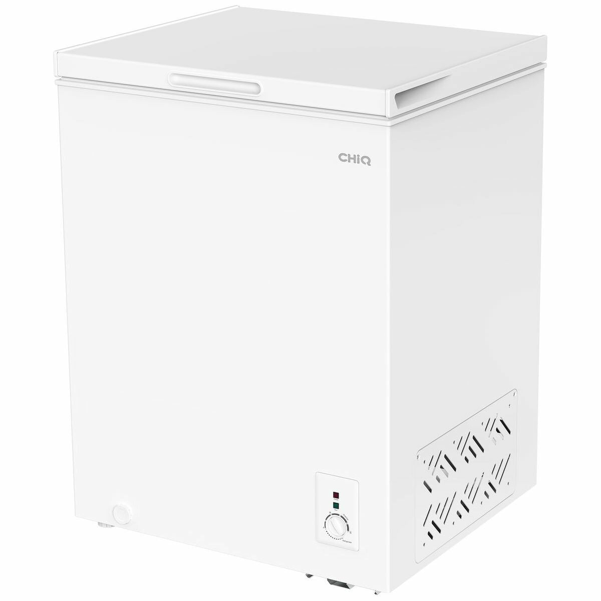 CHiQ 142L Hybrid Chest Freezer CCF142DW - Energy Efficient, Ultra Quiet Deep Freezer with 5-Year Warranty | Perfect for Home, Restaurant & Commercial Kitchen Storage