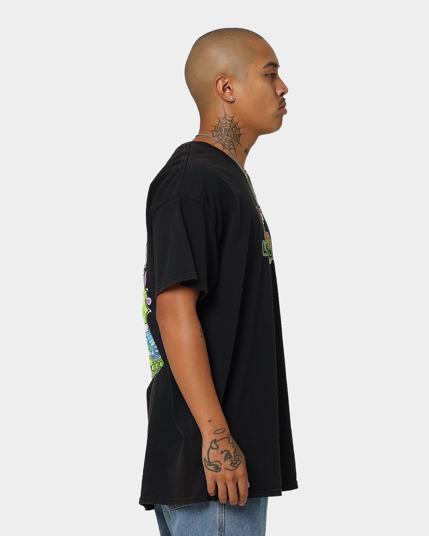 Vintage Boy Genius Graphic T-Shirt - Black Wash Distressed Style - Perfect for Casual Wear & Retro Fashion Outfits