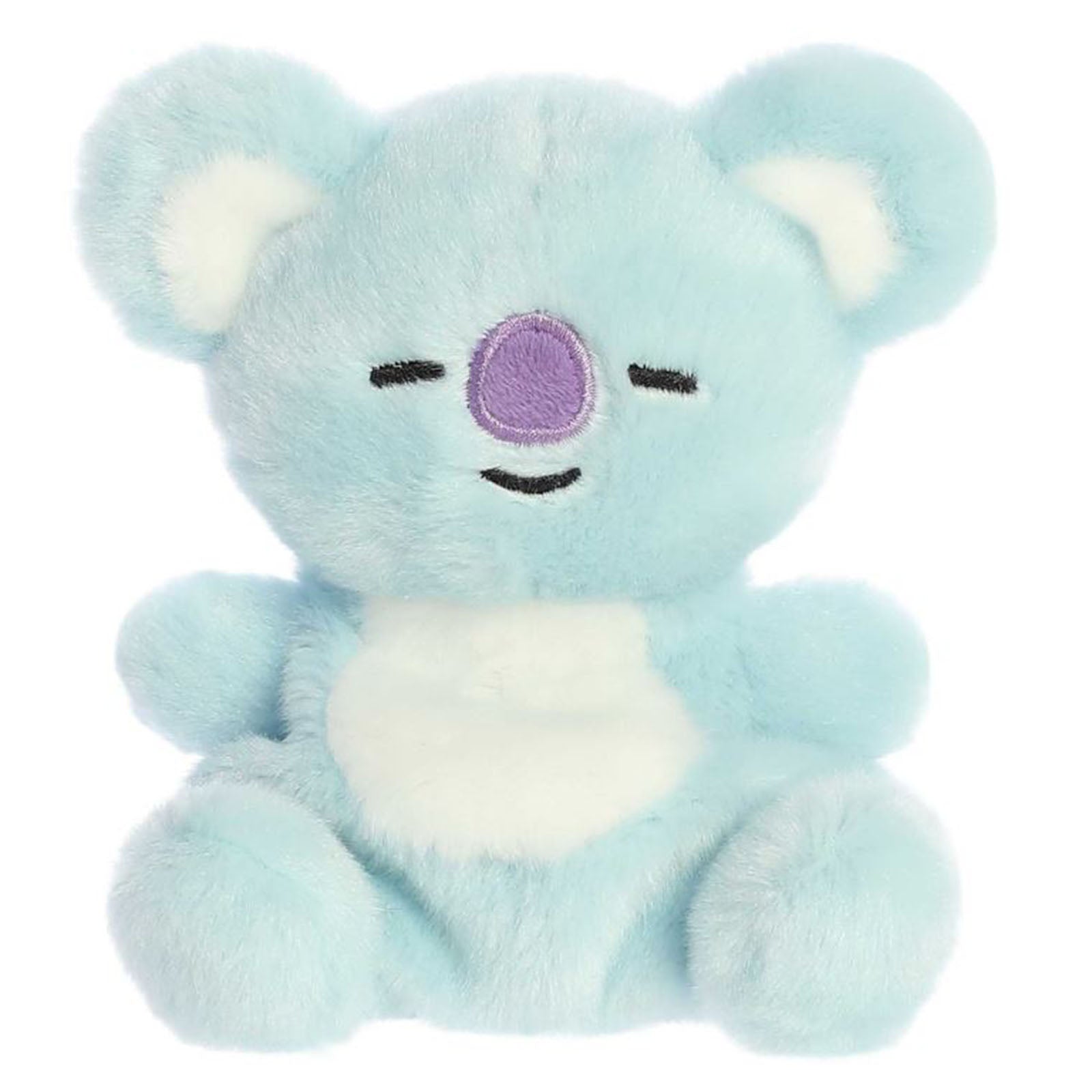 BT21 Koya 5 Inch Plush Stuffed Animal - Aurora Palm Pals Cute Collectible Toy for Kids, Teens & BTS Fans - Perfect for Bedroom Decor, Gift Giving & K-Pop Merchandise Collection