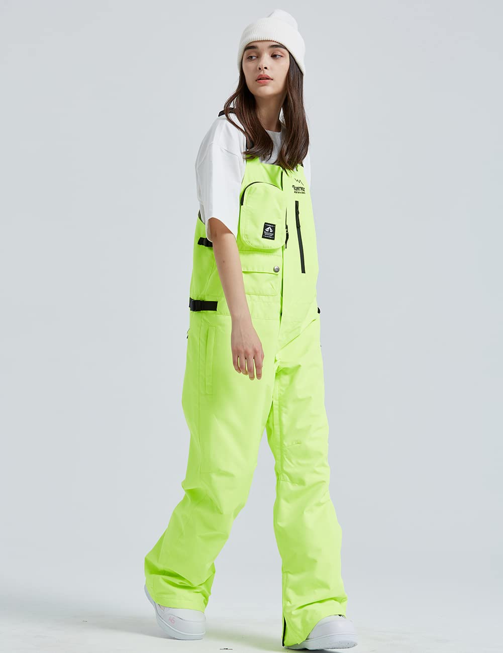 Waterproof Insulated Ski Bib Overalls for Men & Women - Windproof Snow Pants for Skiing, Snowboarding & Outdoor Winter Activities