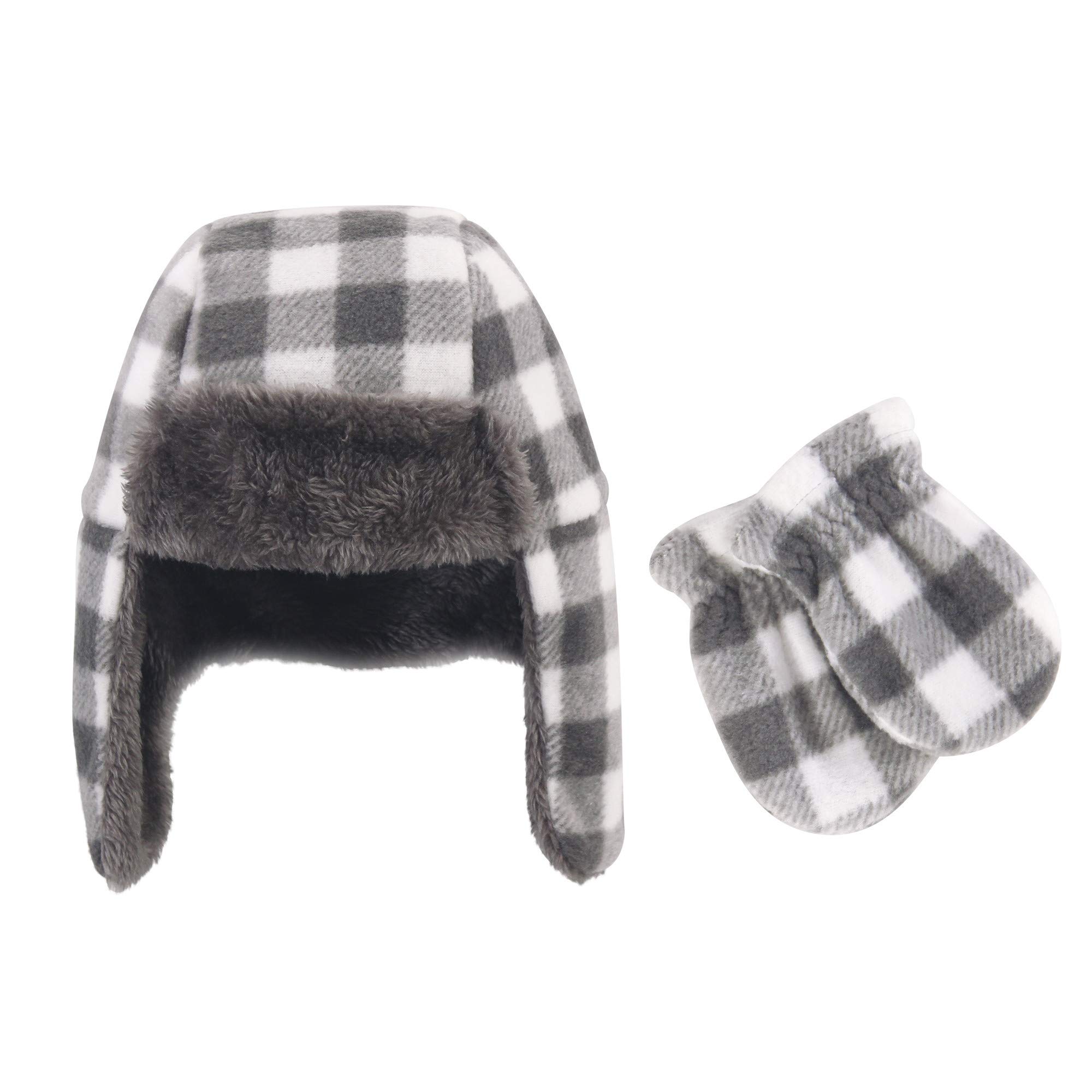 Hudson Baby Fleece Hat & Mittens Set for Winter