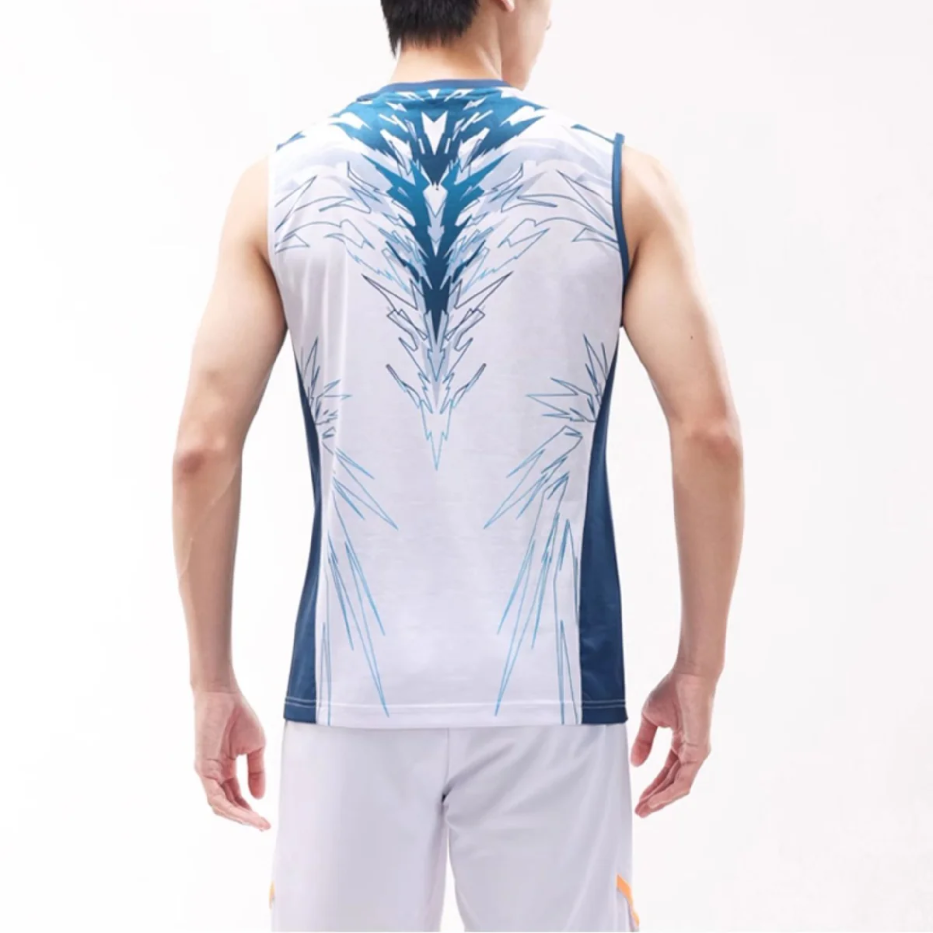Victor T-50008 Lee Zii Jia Sleeveless Unisex Badminton Shirt - Lightweight Performance Jersey for Men & Women - Perfect for Tournaments, Training & Casual Wear