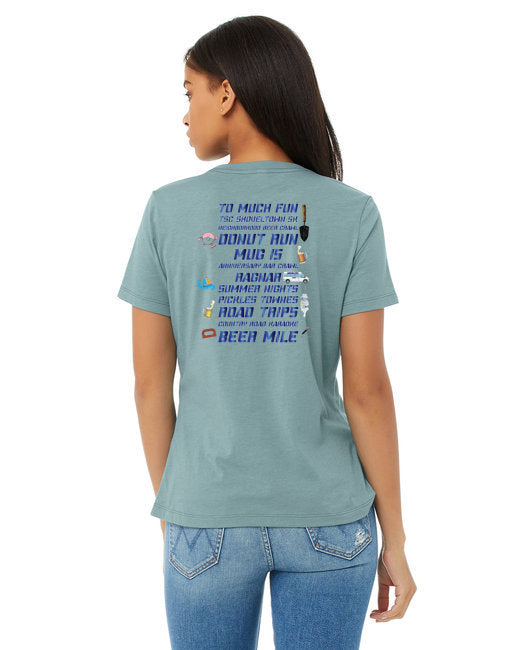 Growlers Women's T-Shirt 6400CVC | Soft Cotton Casual Tee for Everyday Wear | Perfect for Work, Weekend & Lounge Outfits