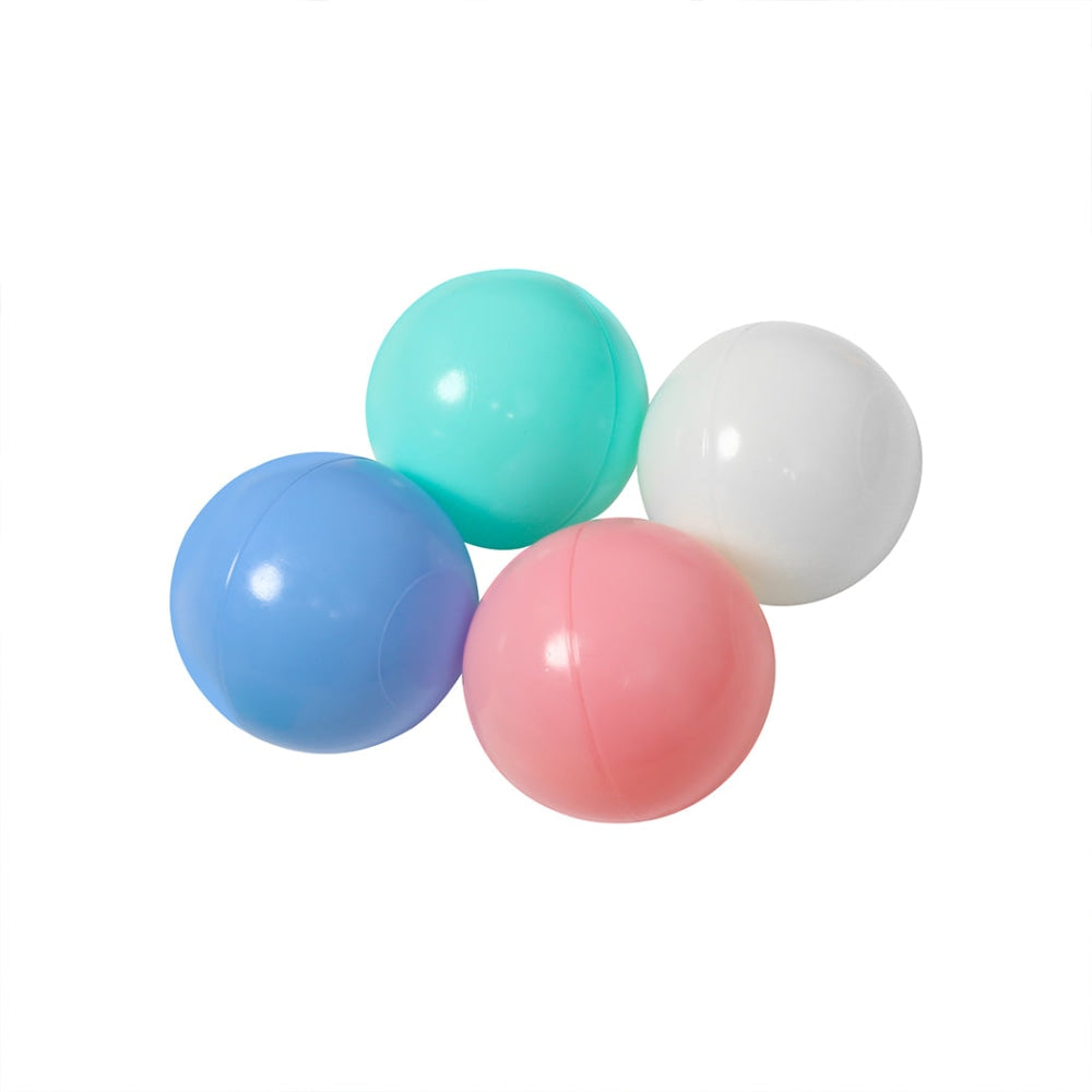 BoPeep Kids Ocean Balls Pit - 400 Soft Plastic Macaron Balls for Baby Playpen & Toddler Sensory Play | Indoor Playroom, Daycare & Backyard Fun