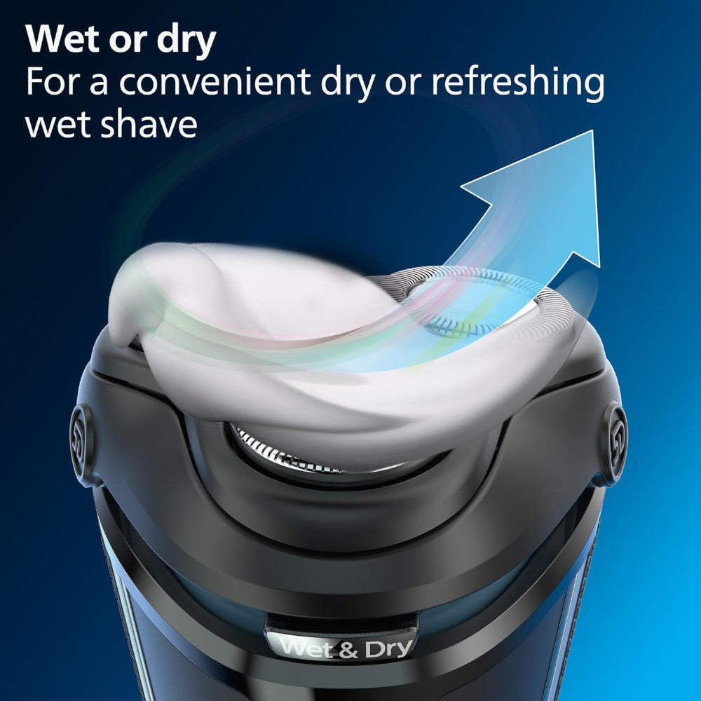 PHILIPS S3233/52 Series 3000 Electric Shaver for Men - Wet & Dry Cordless Rechargeable Razor with ComfortCut Blades - Perfect for Travel, Home & Gym Use