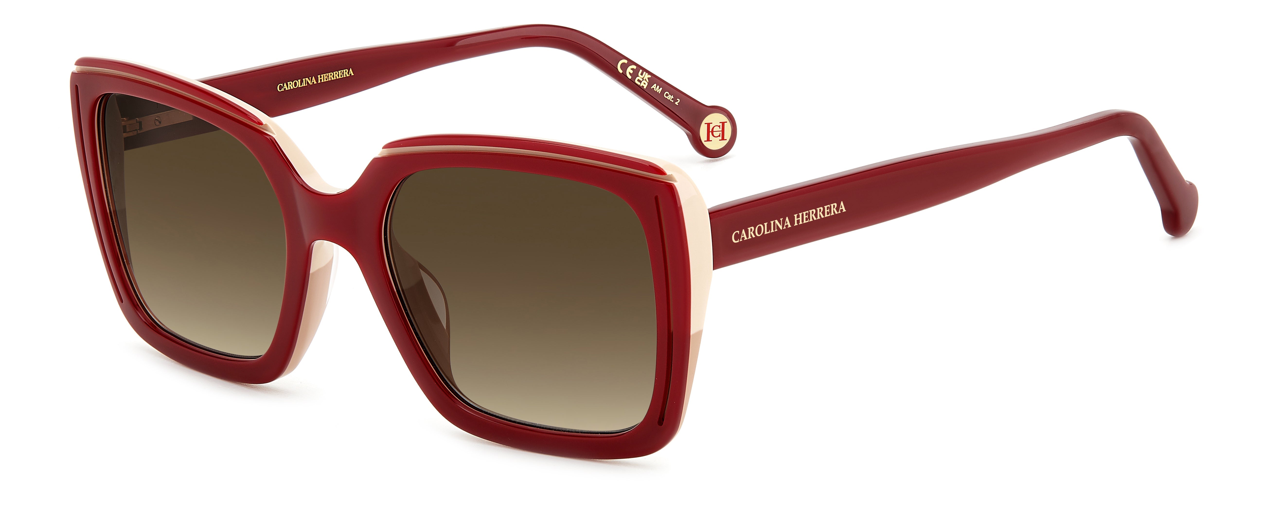 Carolina Herrera HER 0143/G/S Women's Designer Sunglasses - Luxury UV Protection Shades for Driving, Beach & Outdoor Fashion